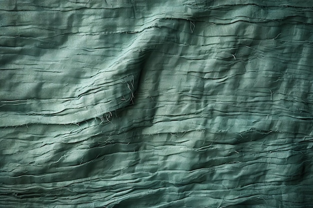 Textura Grunge textil resistente en color verde descolorido