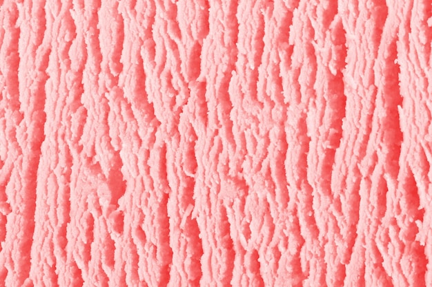 Textura de helado de fresa