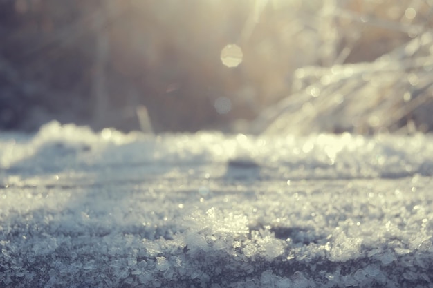 textura de hielo de otoño, resumen de antecedentes de escarcha helada de hielo