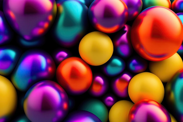 Foto textura hiperrealista de fibra de vidrio sintética colorida fondo abstracto representación de arte digital en 3d