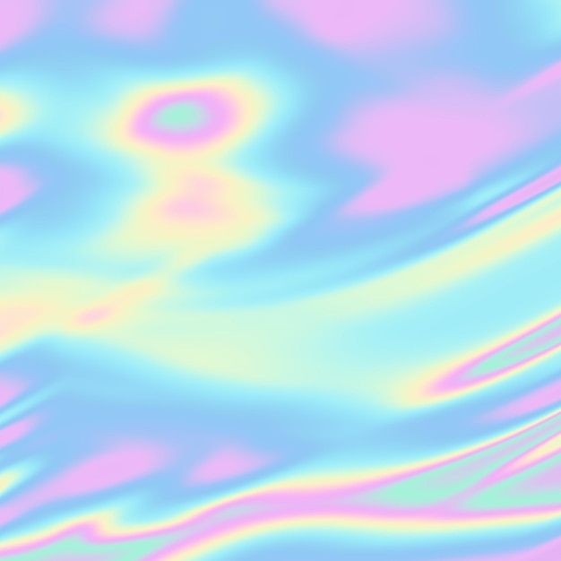 Foto textura holográfica líquida