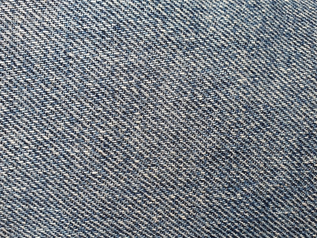 Textura horizontal de denim leve