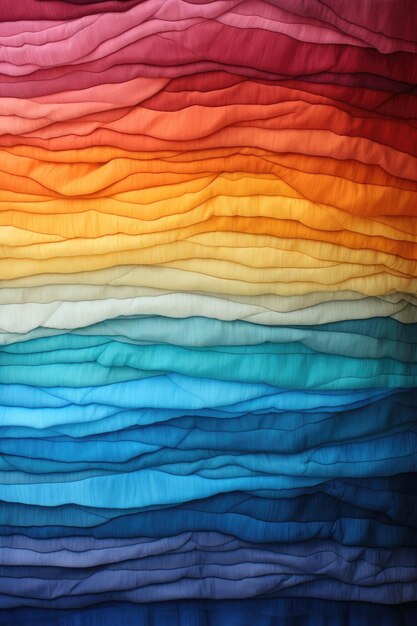 textura de imagen textil con fondo de colores