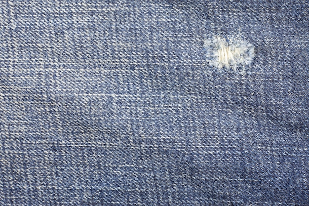 Textura jeans jeans rasgado azul