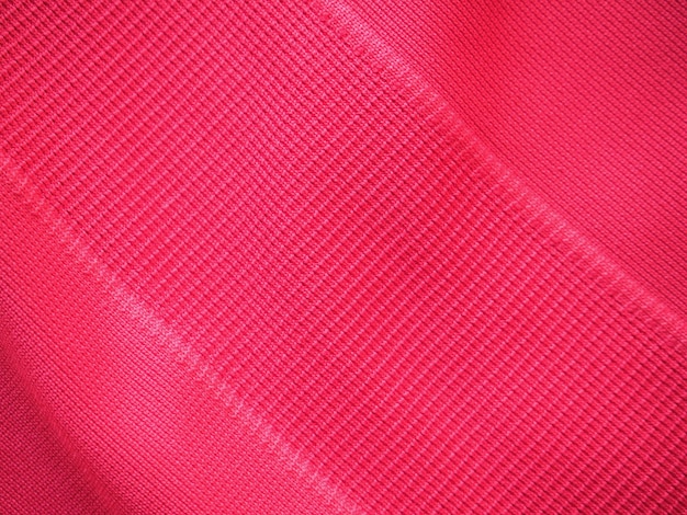 Textura de jersey de tela de ropa deportiva roja