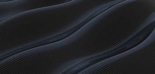 Textura Kevlar fundo tecnologia abstrata textura brilhante ilustração 3D