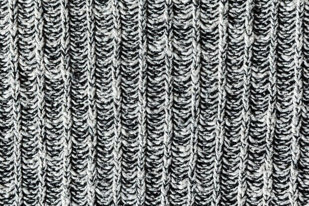Textura de lana gris plano completo