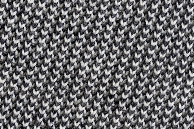 Textura de lana tejida