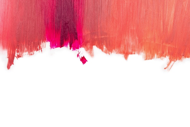 De la textura de lápiz labial de color claro a profundo aislado en blanco