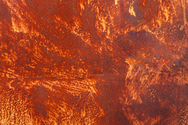 Textura laranja escuro de ferrugem