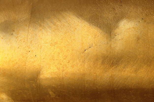 Textura de latón dorado oscuro para el fondo