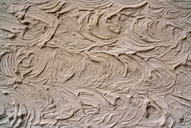 Textura leve de gesso decorativo fechado