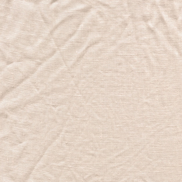 Textura de lienzo blanco Fondo de lino blanco natural