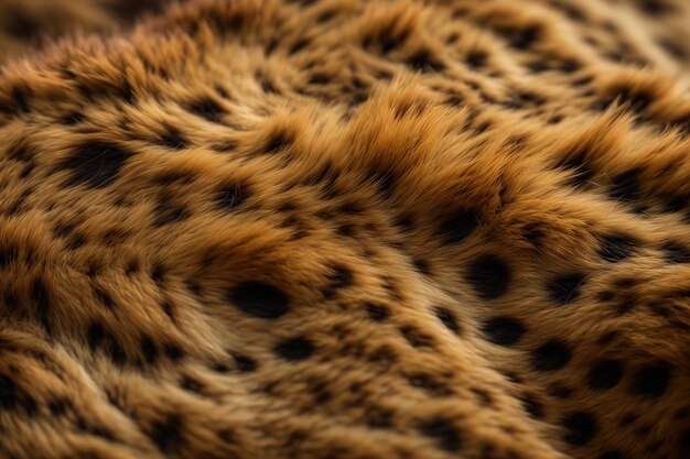 Textura limpa e realista da pele de leopardo
