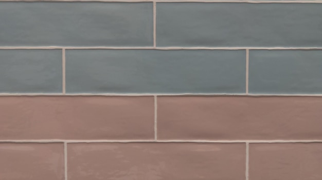 Foto textura de línea de azulejo viejo rosa gris en fondo de cemento de pared