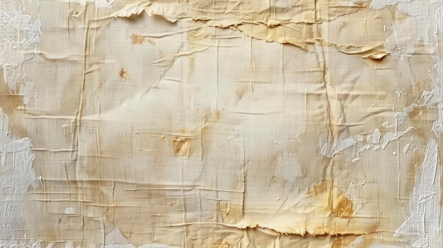 Textura de lino vintage bordes angustiados en papel de libro de recortes envejecido