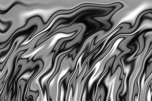 Foto textura líquida que fluye gris plata degradada para el fondo abstracto