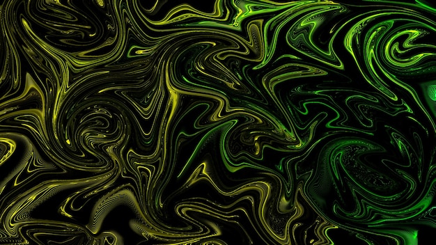 textura líquida verde abstrata