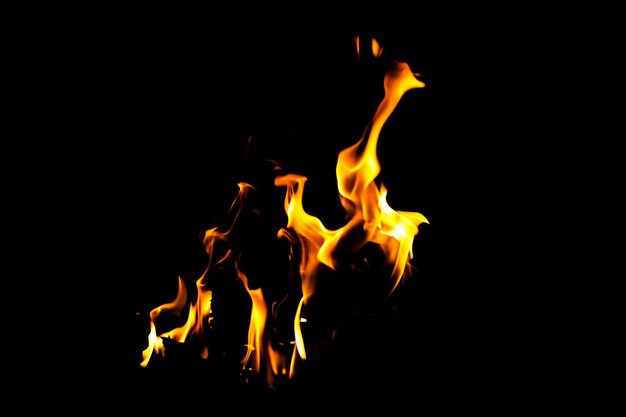 Textura de la llama del fuego Fondo de material ardiente Patrón de efecto de quema Papel de pared de llamas y antorchas Fondo de calor y neblina