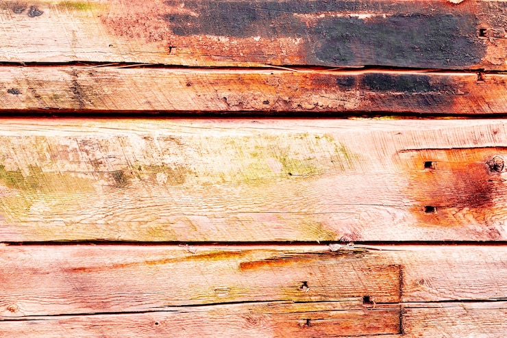 Foto textura, madeira, fundo da parede. textura de madeira com arranhões e rachaduras