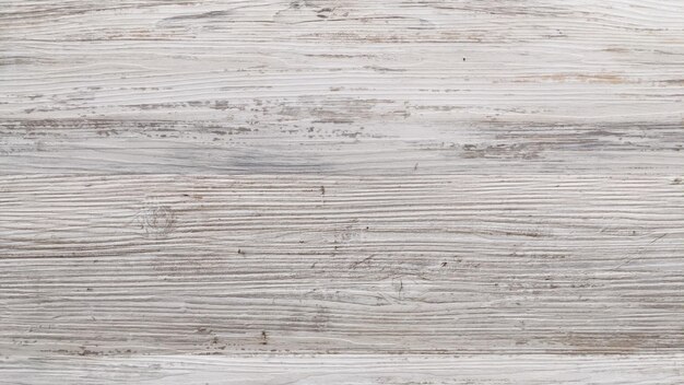 Textura de madera blanca gris para fondo vintage en panel de tablón de madera de vista superior