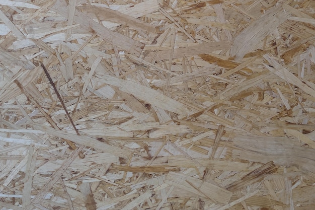 Foto textura de madera contrachapada de aserrín prensado