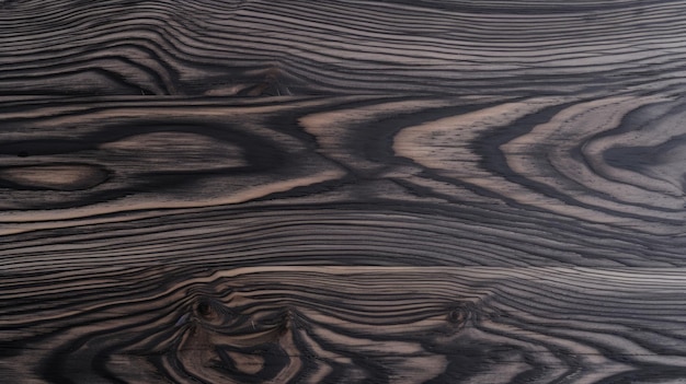 Foto textura de madera de ébano