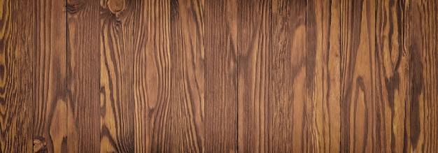 Textura de madera natural, superficie marrón de una mesa de madera.