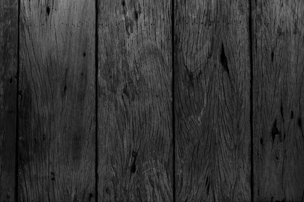 Textura de madera negra para diseño y fondo.