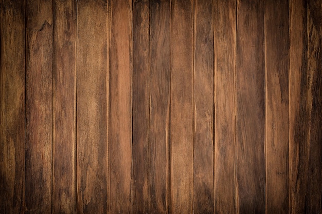 Foto textura de madera oscura con patrón natural fondo de mesa vintage