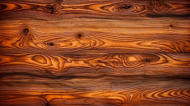 Textura de madera con patrón natural fondo de madera oscura tablero marrón IA generativa