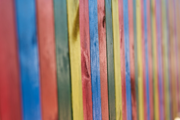 Textura de madera pintada.