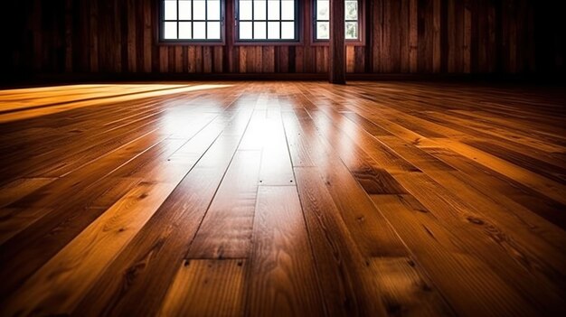 Foto textura de madera realista ia generativa