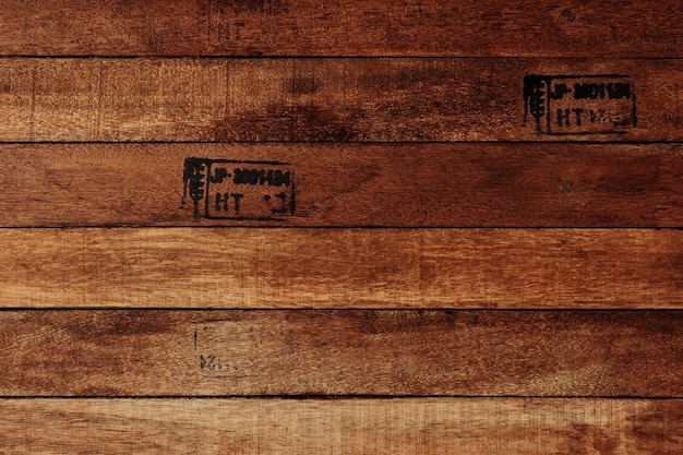 Textura de madera. Superficie de mesa o pared. Fondo de madera de tablón marrón oscuro. Estilo retro de la vendimia