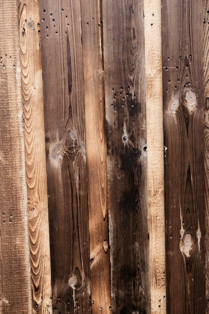 Textura de madera Superficie pintada de madera marrón vieja para el fondo Textura de madera envejecida natural