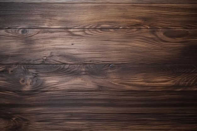 Textura de madera con tablero marrón de fondo de madera oscura de patrón natural