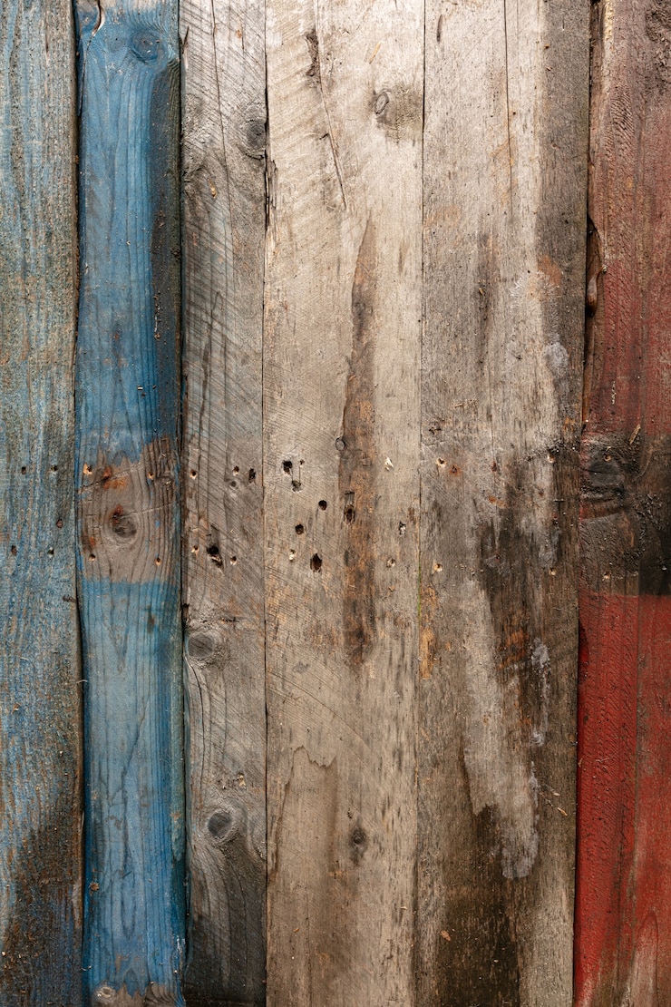 Foto textura de madera vieja de palets
