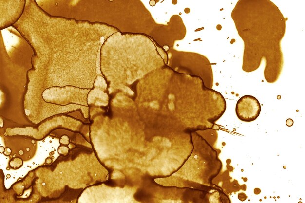 Textura de manchas de café Manchas abstractas Imágenes psicológicas Burbujas abstractas