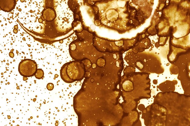 Textura de manchas de café Manchas abstractas Imágenes psicológicas Burbujas abstractas