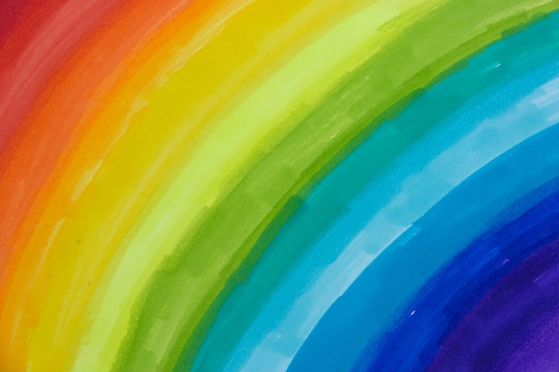 Textura de marcador abstracto de fondo colorido degradado arco iris