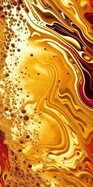 Foto textura de mármol arte fluido de flujo líquido splash fondo diy colores fluidos oro negro