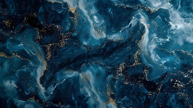 Textura de mármol azul oscuro fondo venas blancas textura de mármol