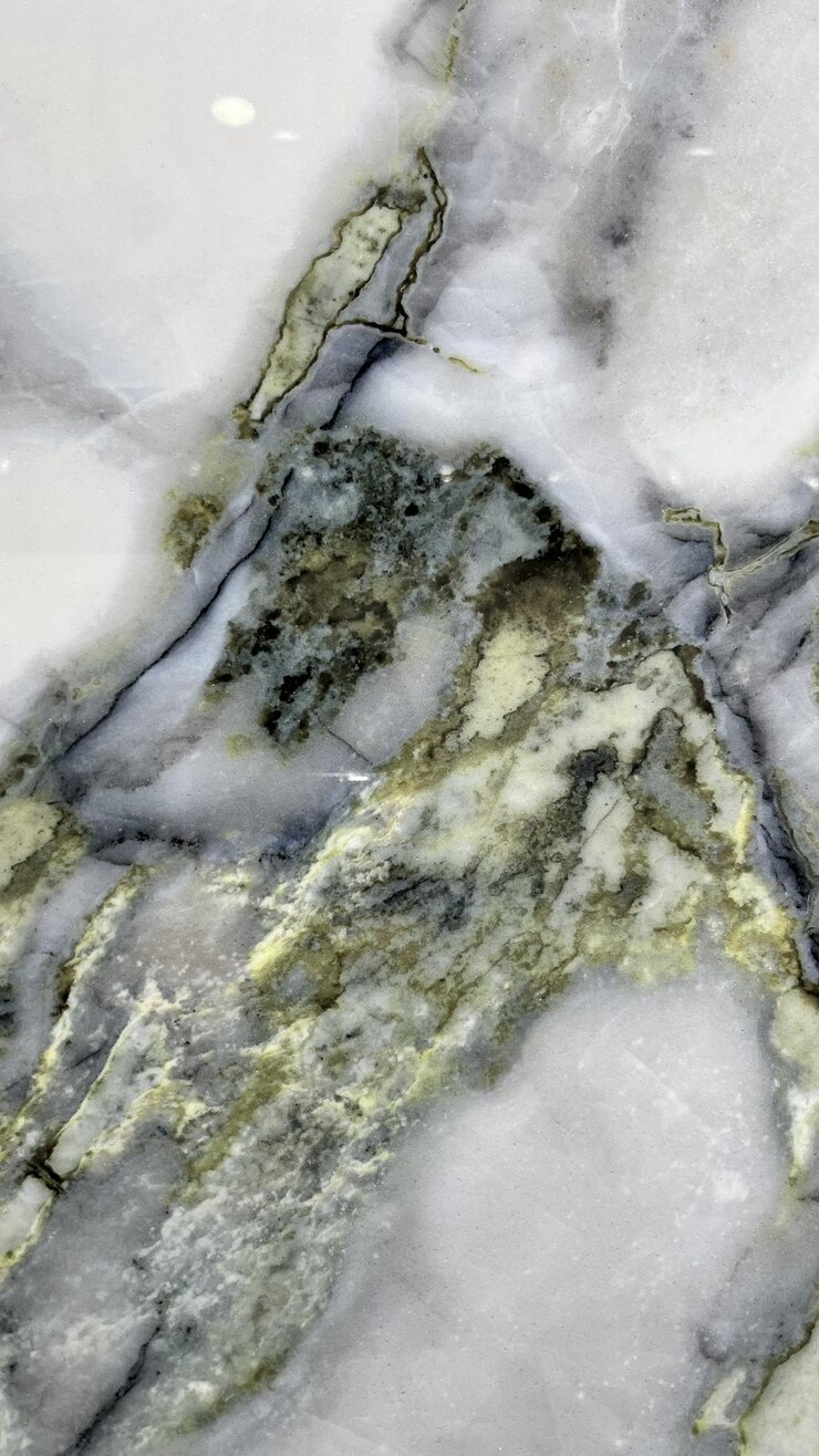 Foto textura del mármol blanco y gris