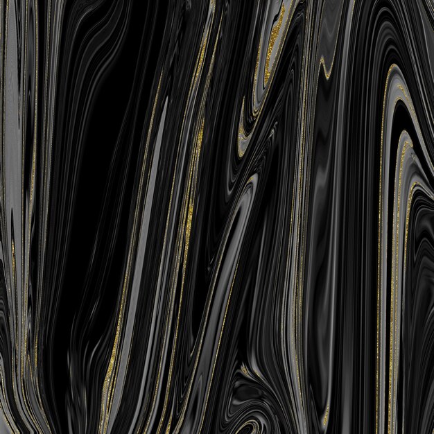 Textura de mármol negro y dorado