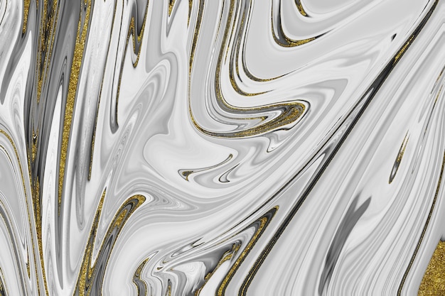 Textura de mármol negro y dorado