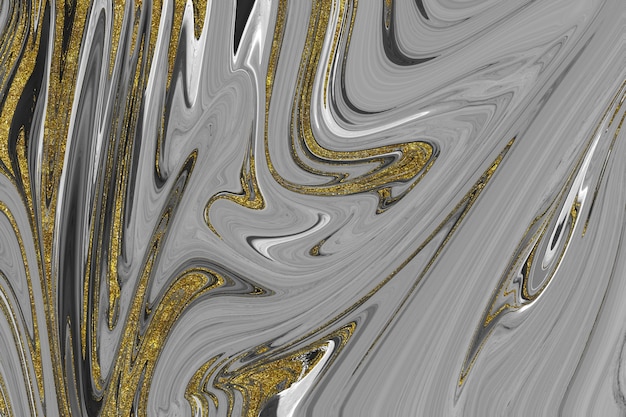 Textura de mármol negro y dorado