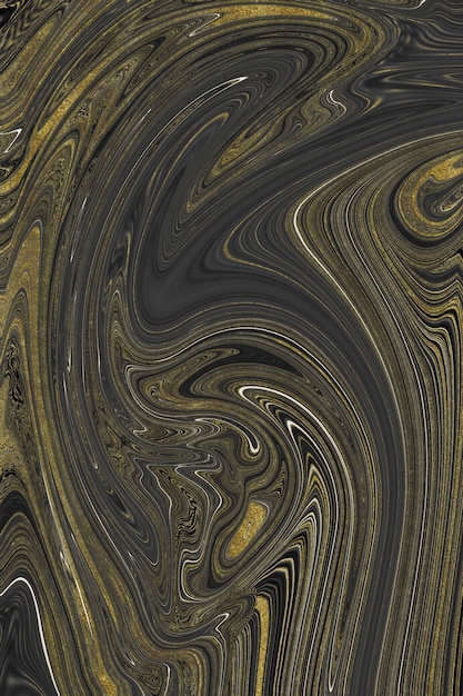 Textura de mármol negro y dorado