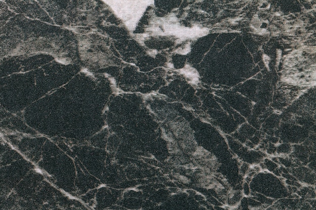 Textura de mármol negro con patrón blanco