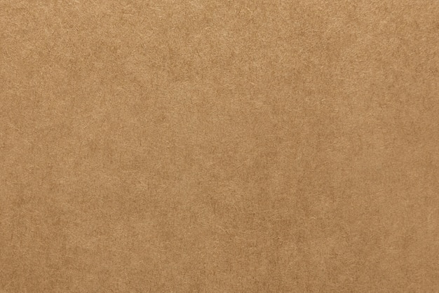 Foto textura marrón clara del papel de kraft para el fondo