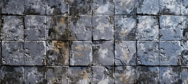 Textura del material de la superficie del bloque de cemento de pátina gris